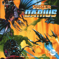Super Darius JP PC Engine CD  box art